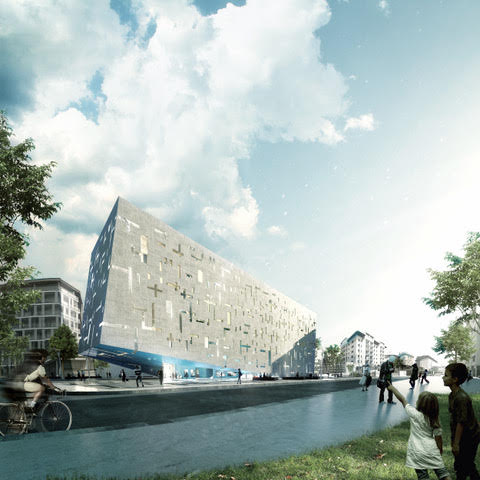 Arriva “l’Arca” del gruppo CAP. La prima sede che “galleggia”. Rendering Arriva “l’Arca” del gruppo CAP. La prima sede che “galleggia”. Rendering