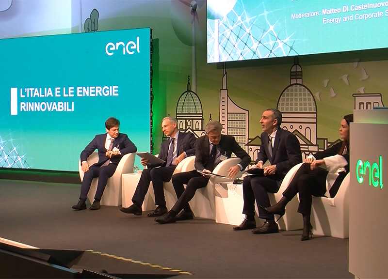 Enel: l’Italia e la sfida per le energie rinnovabili, in convegno a Roma Enel: l’Italia e la sfida per le energie rinnovabili, in convegno a Roma