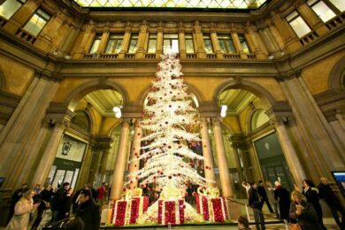 Roma, Natale green in galleria Alberto Sordi