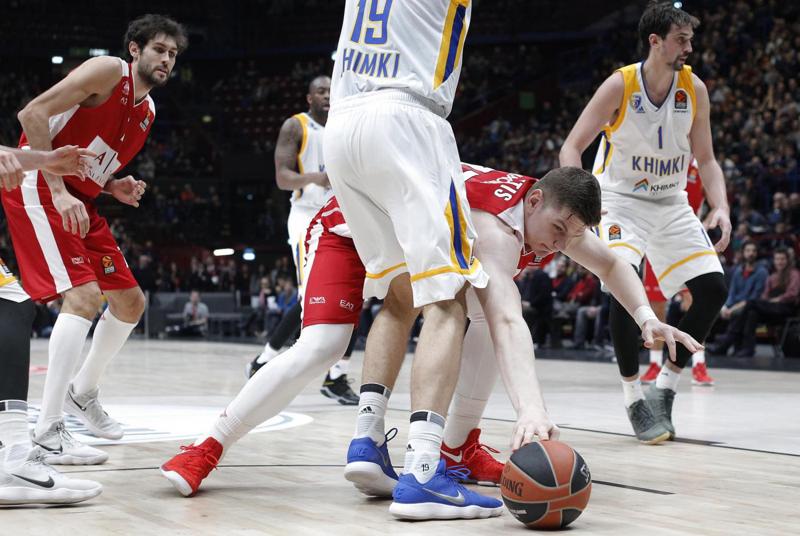 Olimpia Milano-Khimki 71-77, Shved devastante al Forum