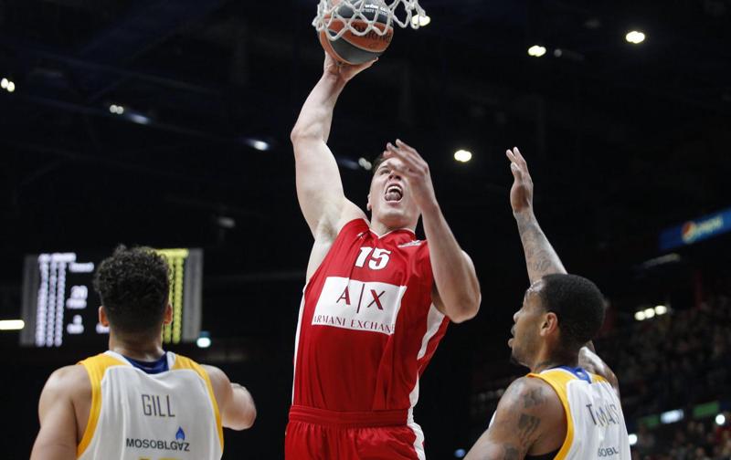 Olimpia Milano-Khimki 71-77, Shved devastante al Forum