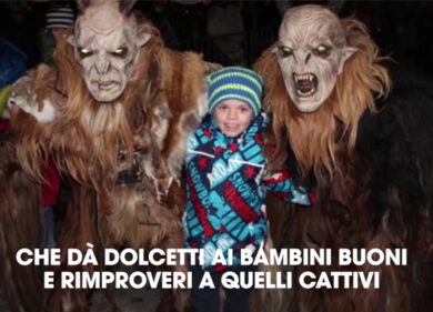 Hai mai sentito parlare dei Krampus? Sono diavoli che arrivano a Natale!