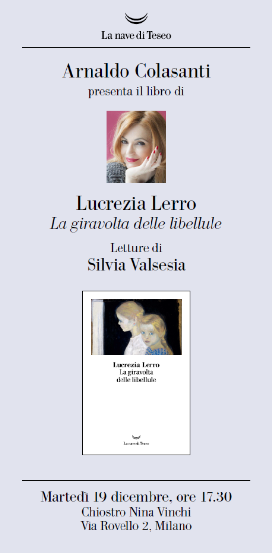 “La giravolta delle libellule” al Piccolo Teatro di Milano “La giravolta delle libellule” al Piccolo Teatro di Milano