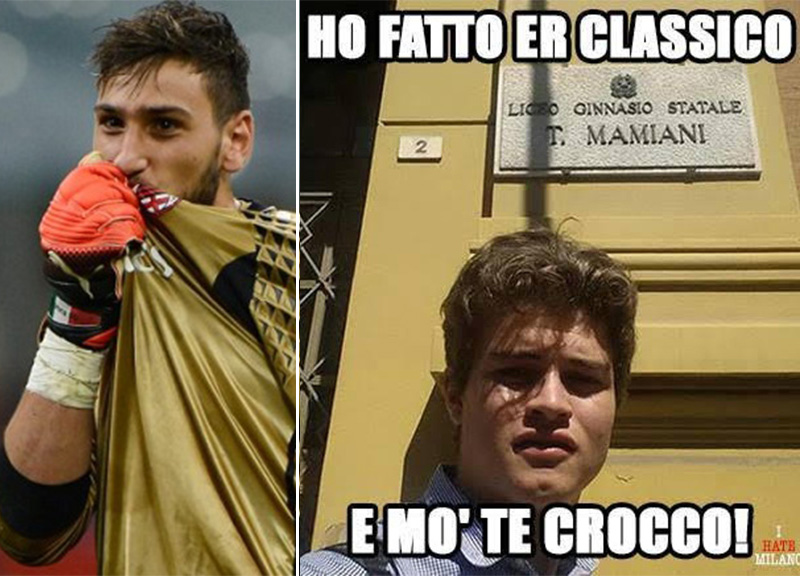 Galleria foto 'Donnarumma e Vichi, la preveggenza:  “Mo’ te corco di mazzate”' - foto 1