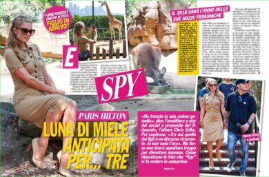 Paris Hilton, luna di miele (a… 3) in Australia. Foto