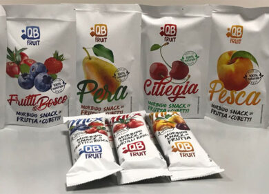 QB Fruit, lo snack si conserva in tasca