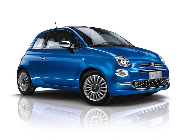 Arrivano le esclusive Fiat 500 Mirror Arrivano le esclusive Fiat 500 Mirror