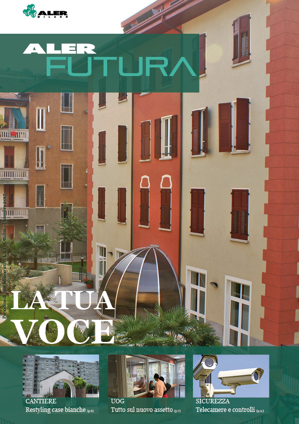 ALER FUTURA n. 1 copertina ALER FUTURA n. 1 copertina