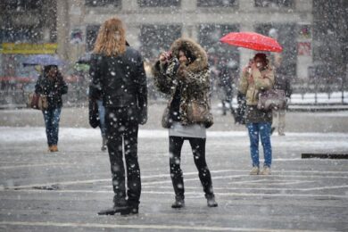 Maltempo: piogge neve e forte vento, allerta in tutta Italia