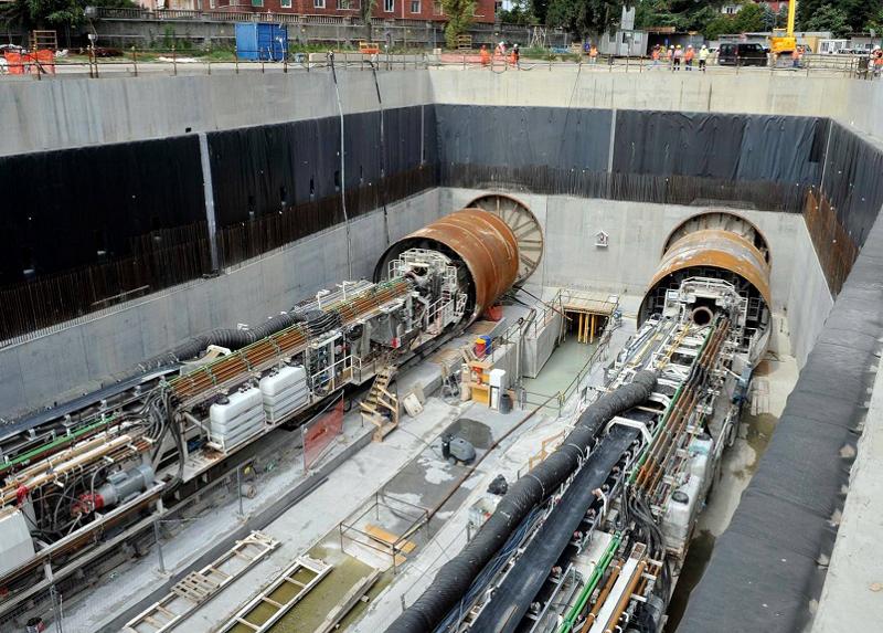 Linea M4 Milano, lavori completati per il 30% Linea M4 Milano, lavori completati per il 30%
