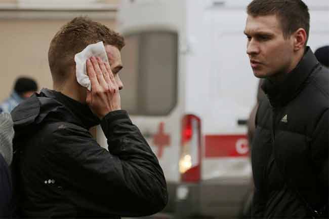 Russia, bomba esplode in un supermercato a San Pietroburgo Russia, bomba esplode in un supermercato a San Pietroburgo