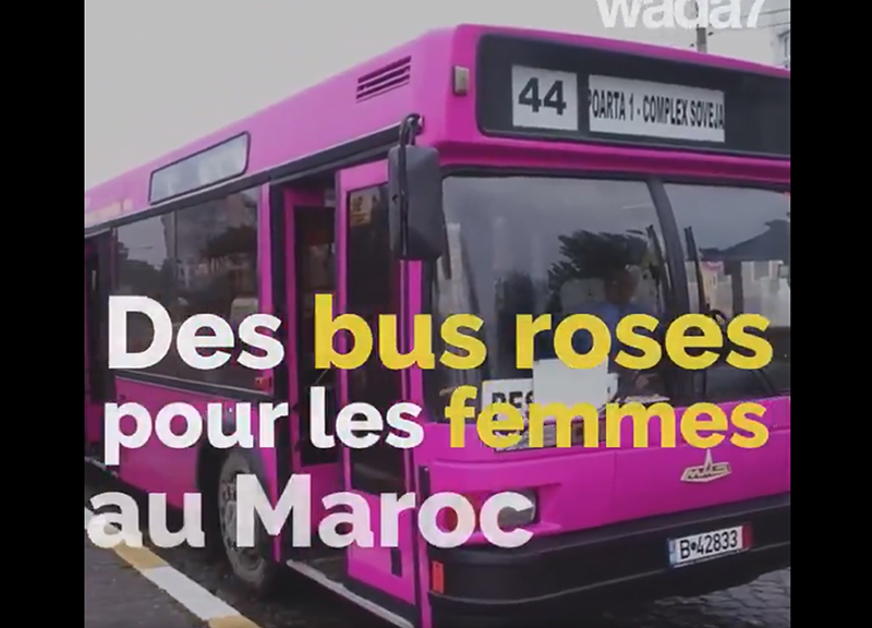 Molestie sessuali, il Marocco in campo. In arrivo autobus rosa Molestie sessuali, il Marocco in campo. In arrivo autobus rosa