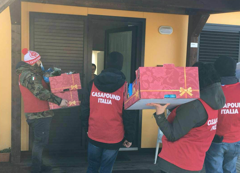 CasaPound torna ad Amatrice: Capodanno fra i terremotati e i dimenticati CasaPound torna ad Amatrice: Capodanno fra i terremotati e i dimenticati