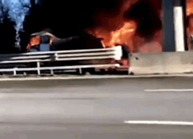 Incidente sull’A21, 6 morti tra cui 2 bimbi nell’esplosione di un’autocisterna