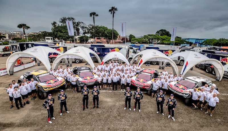 L’armata Peugeot è pronta per la Dakar 2018 L’armata Peugeot è pronta per la Dakar 2018