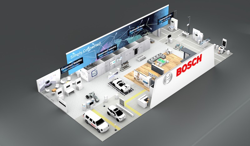 CES 2018, a Las Vegas le soluzioni smart di Bosch