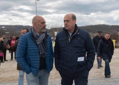 Regionali Lazio, Pirozzi: “Se Meloni si candida faccio un passo indietro”