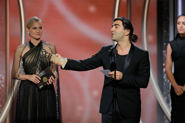 Golden Globe: star in nero contro le molestie. Premi, Italia a mani vuote.FOTO