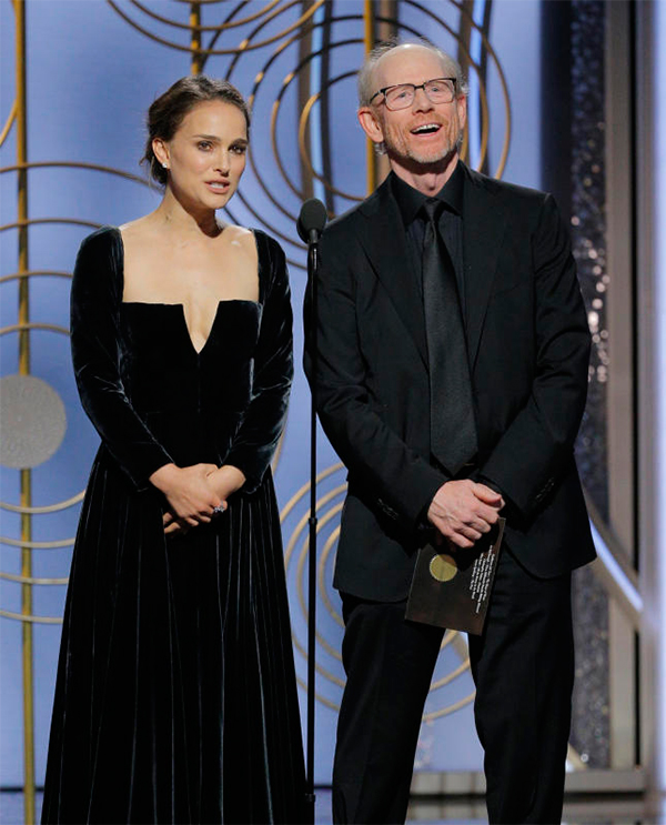 Golden Globe: star in nero contro le molestie. Premi, Italia a mani vuote.FOTO