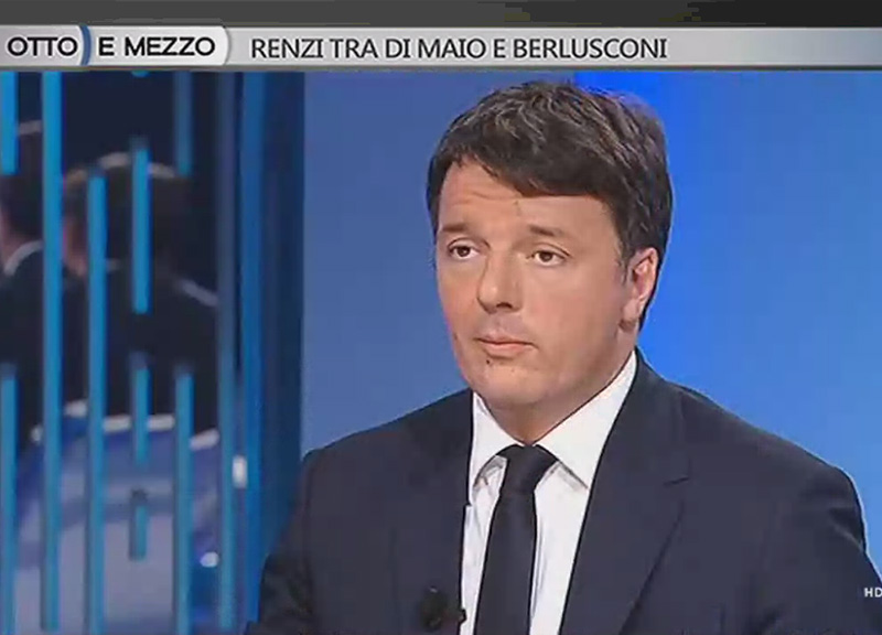 Ascolti Tv Auditel bene Zalone e Romanzo Famigliare, Renzi fa volare la Gruber Ascolti Tv Auditel bene Zalone e Romanzo Famigliare, Renzi fa volare la Gruber