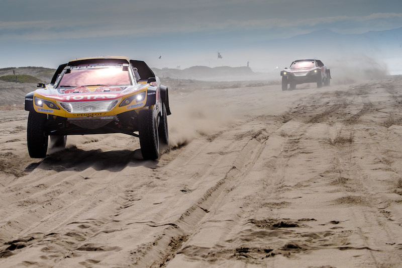 Dakar 2018 sempre più nel segno delle Peugeot Dakar 2018 sempre più nel segno delle Peugeot