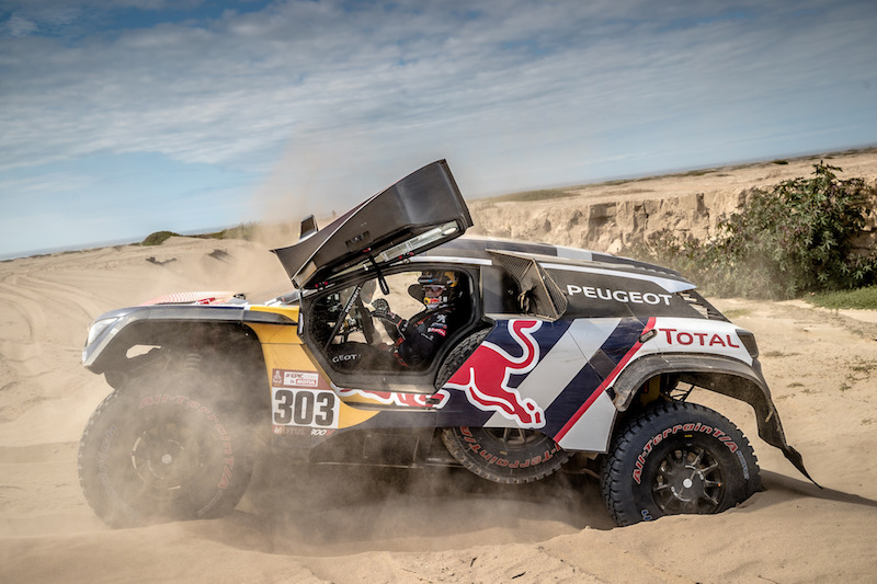Dakar 2018 sempre più nel segno delle Peugeot Dakar 2018 sempre più nel segno delle Peugeot