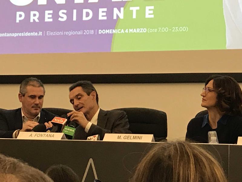 Regionali,Fontana: “Avessi avuto più tempo…”. I dettagli della presentazione