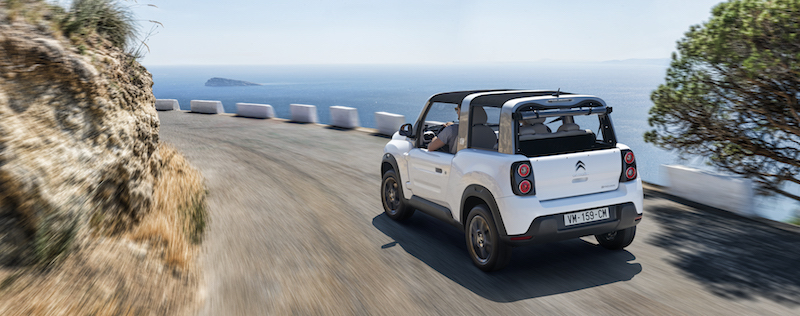 Nuova Citroen E-MEHARI: una berlina polivalente