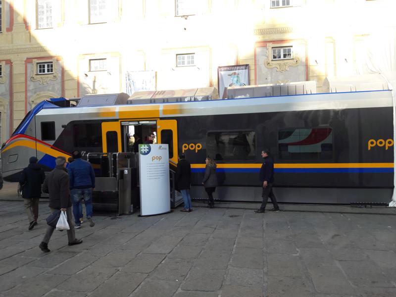 Trenitalia: i nuovi treni regionali Rock e Pop da oggi in mostra a Genova