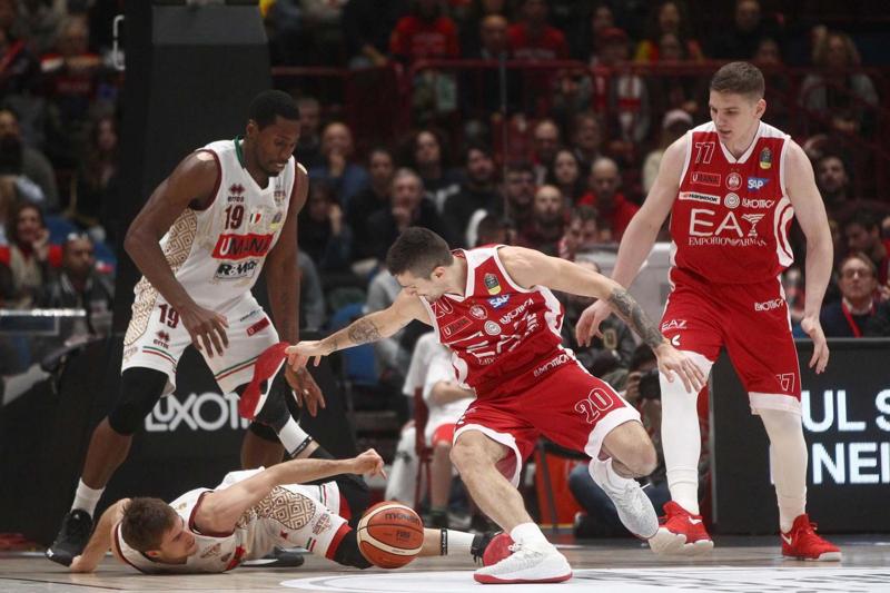 Olimpia Milano cade in casa con Venezia: 80-84. Coppa Italia, derby con Cantù