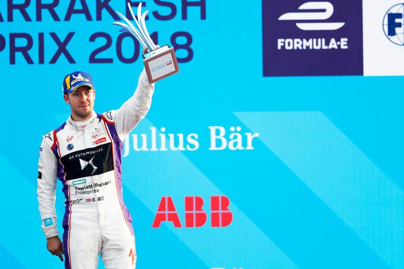 Formula E Marrakech: Sam Bird sul podio Formula E Marrakech: Sam Bird sul podio