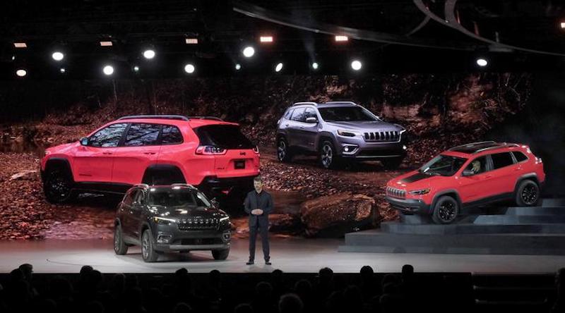 La nuova Jeep Cherokee debutta a Detroit
