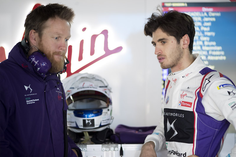 Antonio Giovinazzi e Joel Eriksson primi test con la monoposto DS Virgin