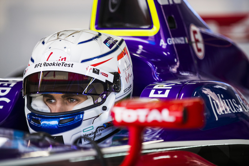 Antonio Giovinazzi e Joel Eriksson primi test con la monoposto DS Virgin