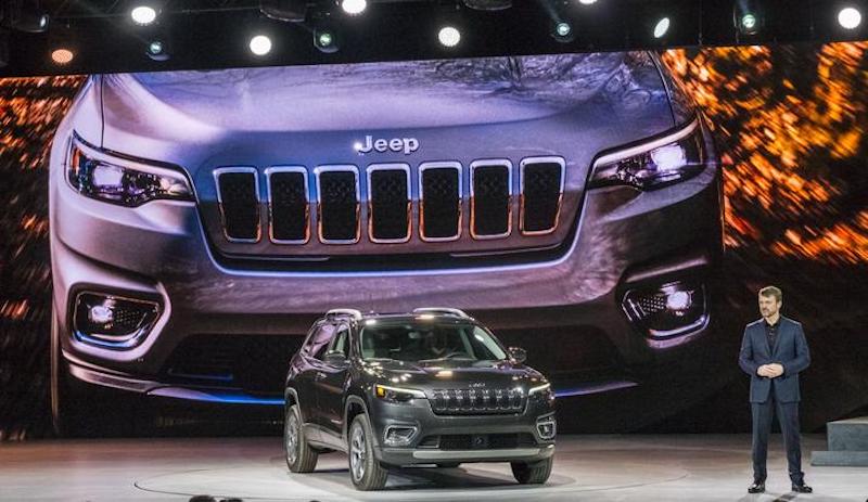 La nuova Jeep Cherokee debutta a Detroit
