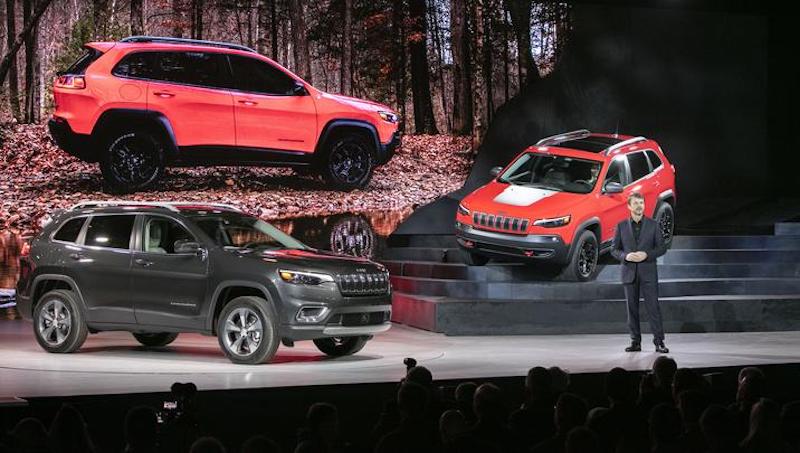 La nuova Jeep Cherokee debutta a Detroit