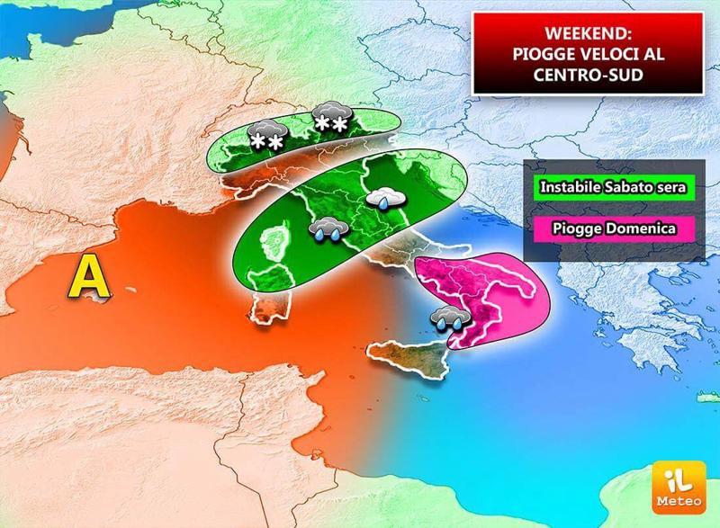 Previsioni meteo: alta pressione sempre più protagonista Previsioni meteo: alta pressione sempre più protagonista