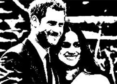Il fatto della settimana, Meghan e Harry visti dall’artista
