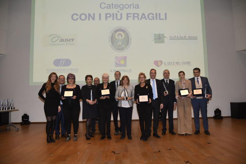 Prima edizione Premio ‘Mai Soli’ per le associazioni di volontariato