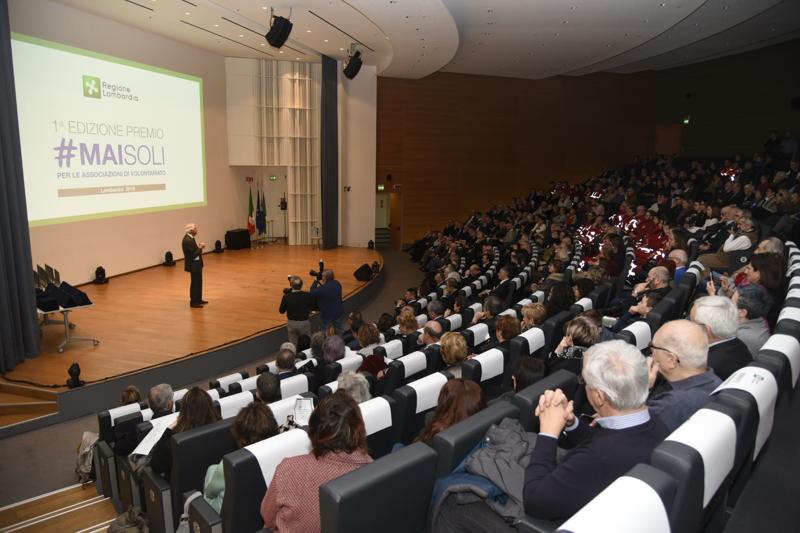 Prima edizione Premio ‘Mai Soli’ per le associazioni di volontariato