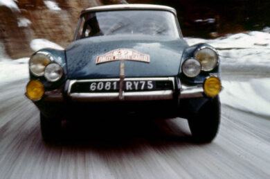 La leggenda Ds al Rally di Montecarlo