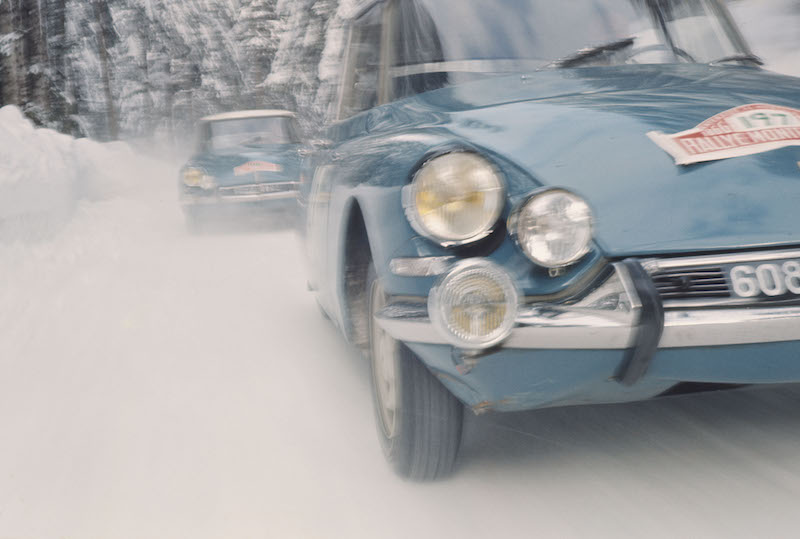 La leggenda Ds al Rally di Montecarlo La leggenda Ds al Rally di Montecarlo