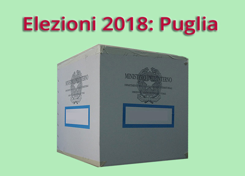 Elezioni 2018 sondaggi Puglia: Pd crollo, bene Forza Italia Elezioni 2018 sondaggi Puglia: Pd crollo, bene Forza Italia