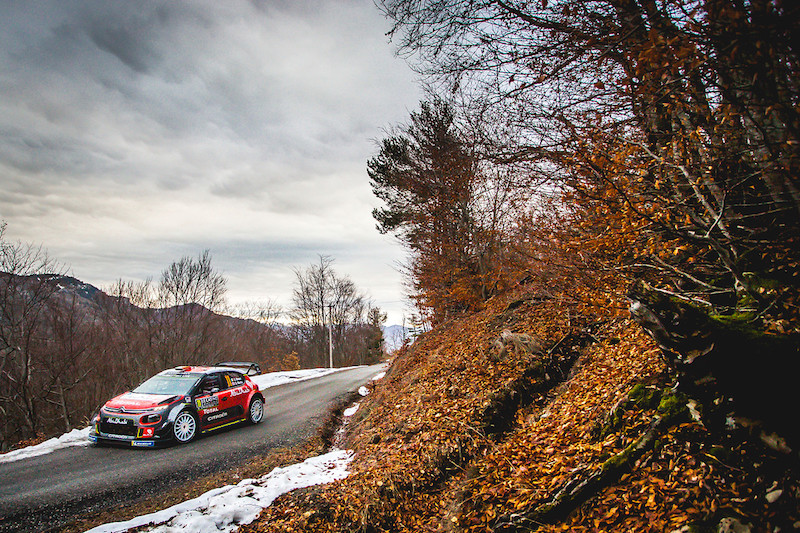 Rallye Monte Carlo,  Citroen  C3 WRC sul podio costruttori