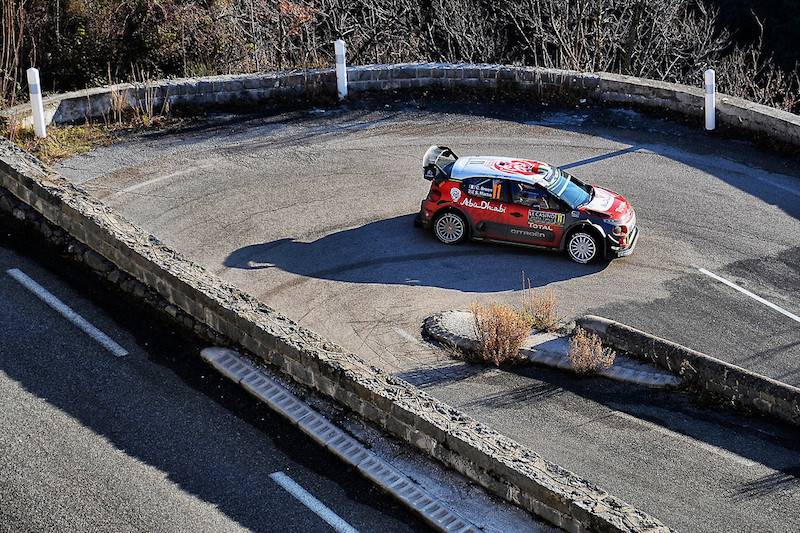 Rallye Monte Carlo,  Citroen  C3 WRC sul podio costruttori