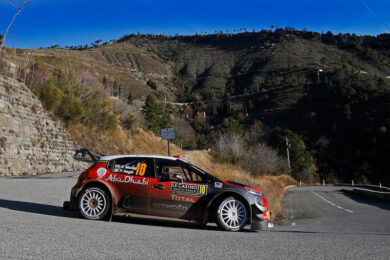 Rallye Monte Carlo,  Citroen  C3 WRC sul podio costruttori
