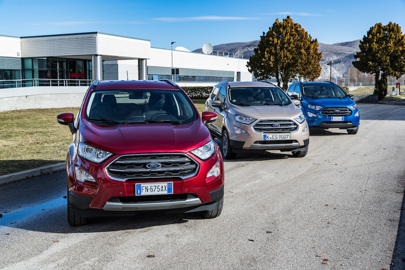 Nuova Ford Ecosport, concepita per viaggiare Nuova Ford Ecosport, concepita per viaggiare