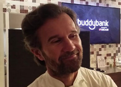 Carlo Cracco al lancio della banca conversazionale buddybank, by Unicredit