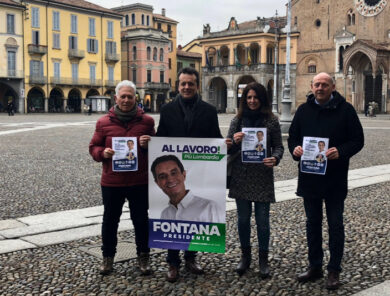 Attilio Fontana e Vittorio Feltri a Lodi per un confronto sulla Lombardia
