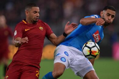 Bruno Peres: incidente in Lamborghini. Paura per il giocatore della Roma